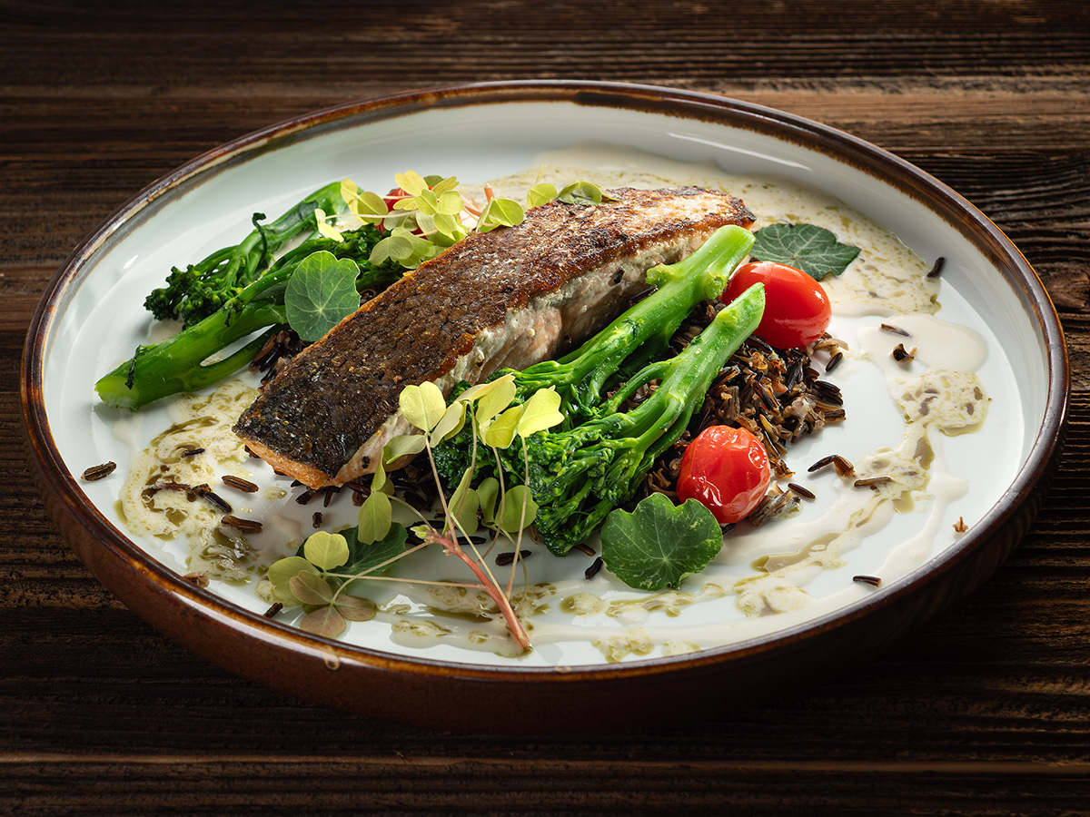 Łosoś z cytrynową nutą