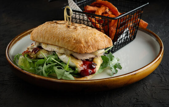 Grillowana ciabatta z kurczakiem