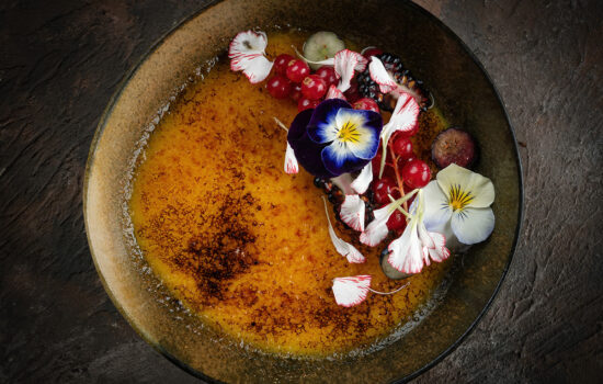 Crème brúlée pomarańczowe