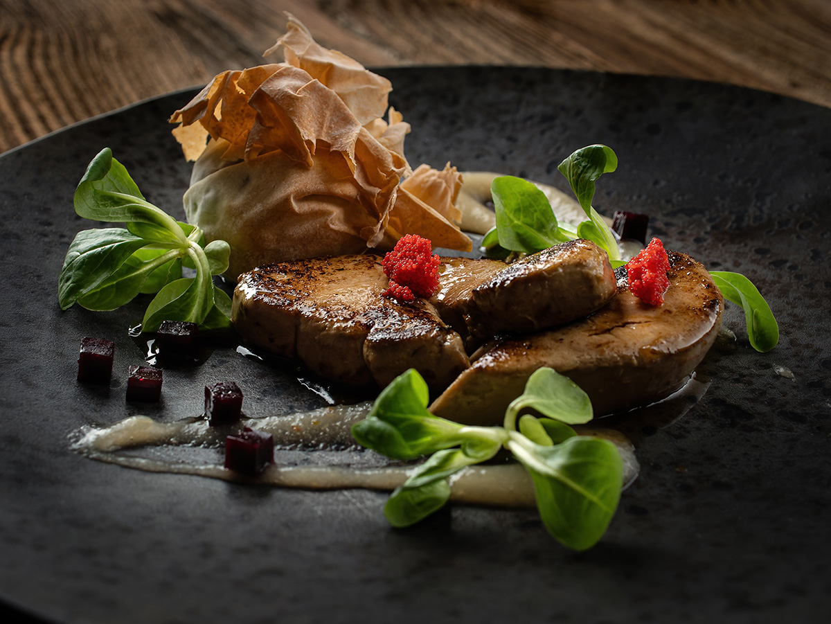 Foie gras na słodko