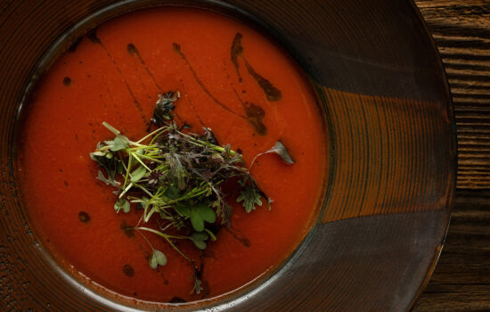 Krem z pieczonych pomidorów