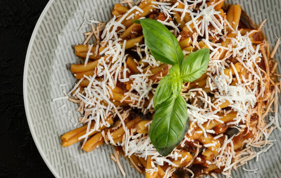 Makaron strozzapreti alla Norma