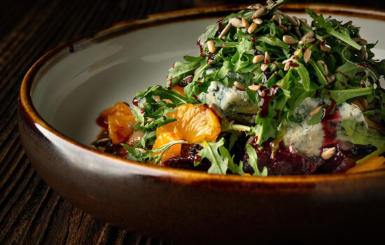 Sałatka z pieczonym burakiem